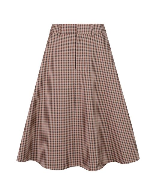 Dondup Midi Rok in het Brown