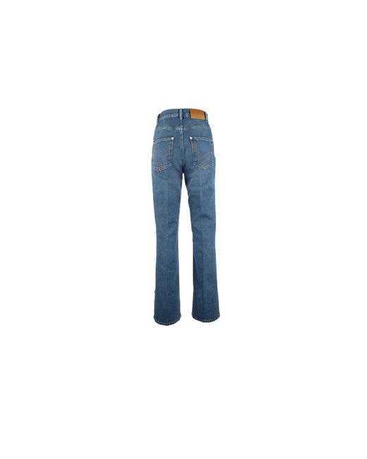 Bottega Veneta Medium Flared Jeans in het Blue