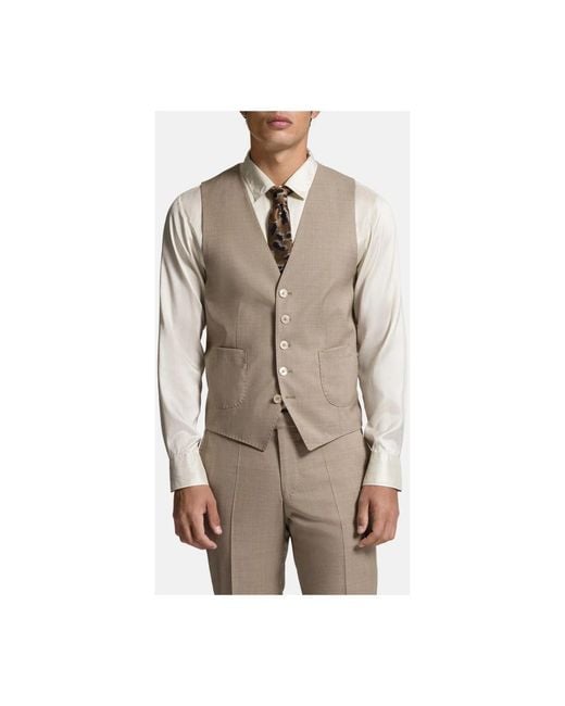 Baldessarini Kostuums ,Wol Suit Vests in het Brown voor heren