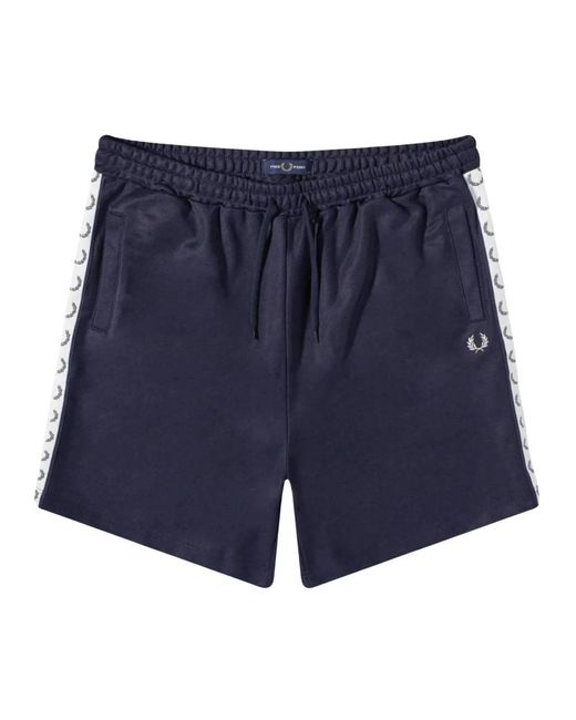 Fred Perry Blue Short Shorts for men