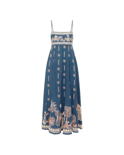 ALÉMAIS Blue Maxi Dresses