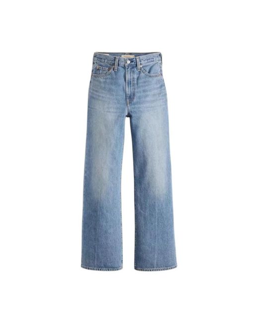 Levi's Wide Jeans in het Blue