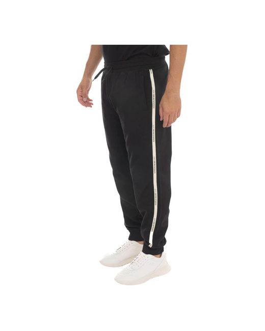 EA7 Logo Band Sweatpants in het Black voor heren