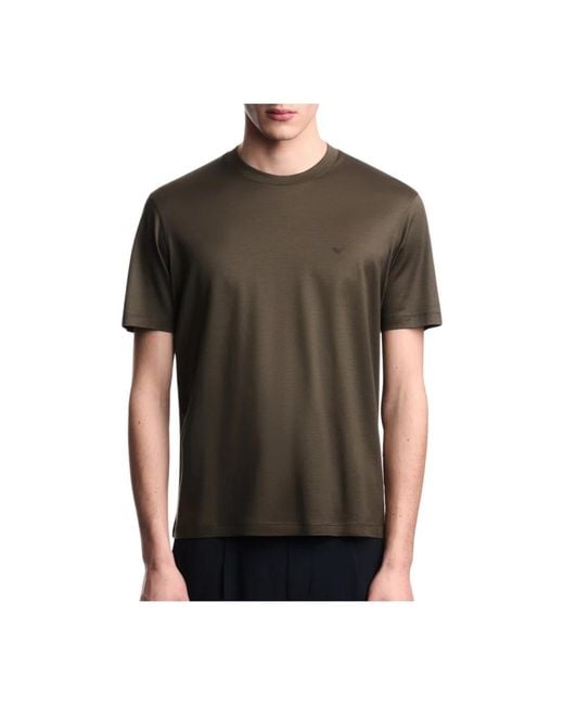 Emporio Armani Black T-Shirts for men