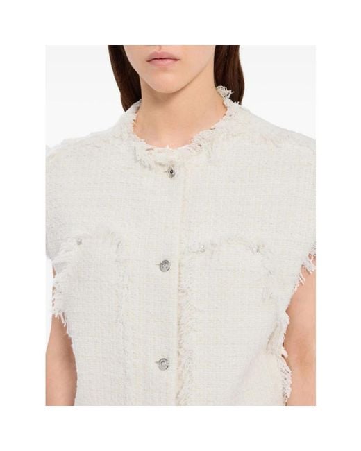 Vests MSGM en coloris White