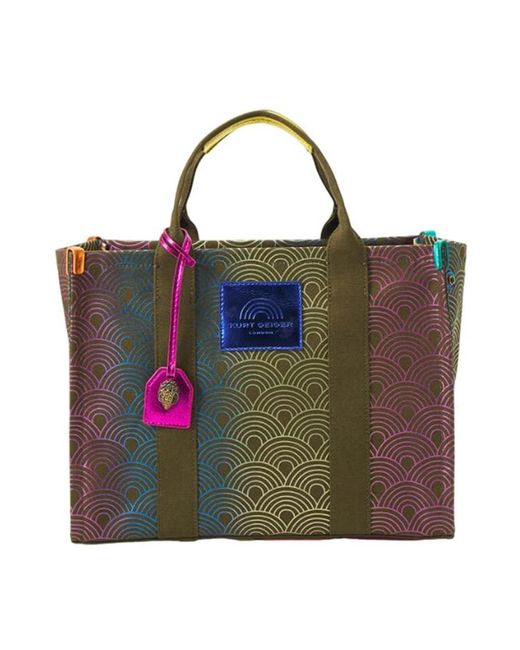 Tote Bags di Kurt Geiger in Green