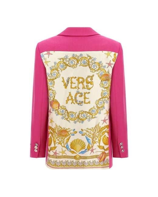 Versace Pink Blazers