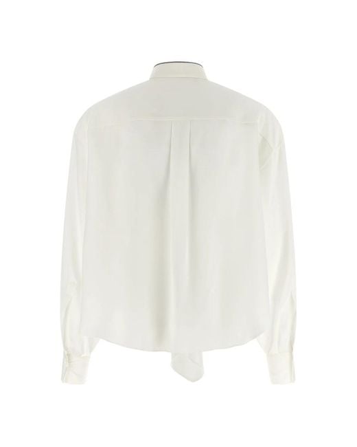 Brunello Cucinelli White Shirts
