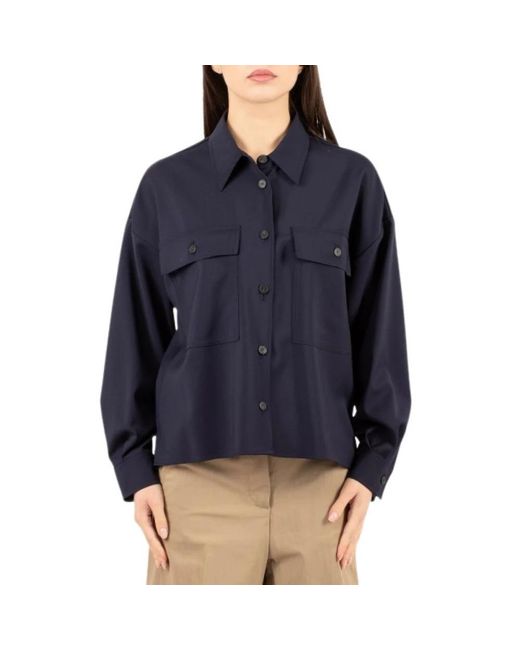 Weekend by Maxmara Blue Light Jackets