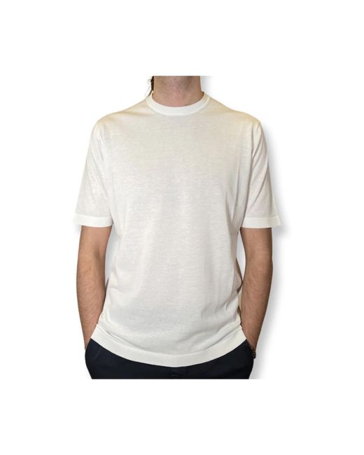 T-Shirts di FILIPPO DE LAURENTIIS in White da Uomo