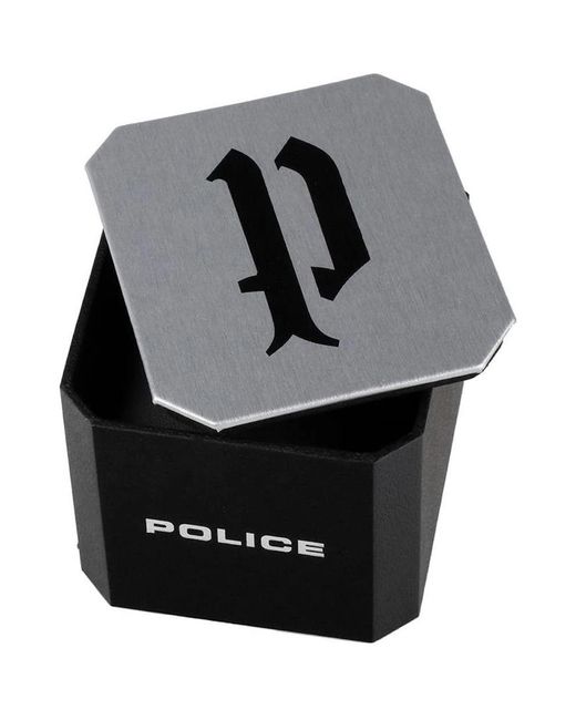 Police Black Watches for men