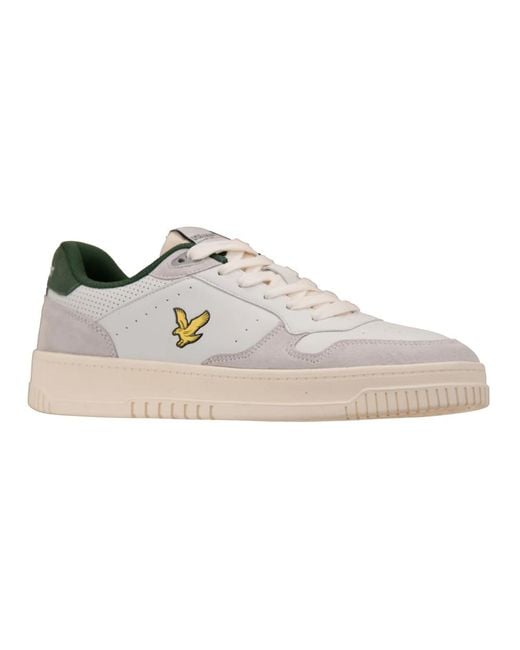 Lyle & Scott White Sneakers for men
