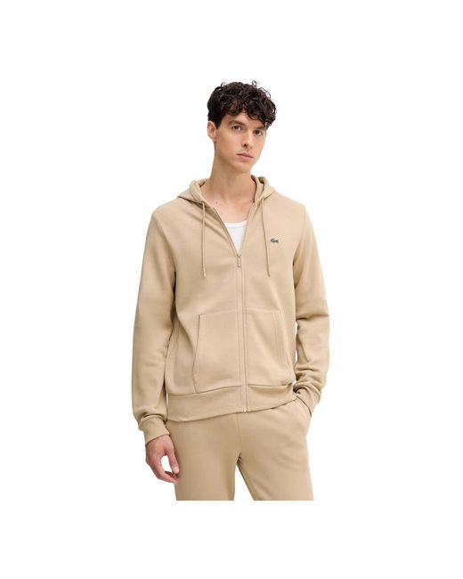 Lacoste Zip-Throughs in het Natural voor heren