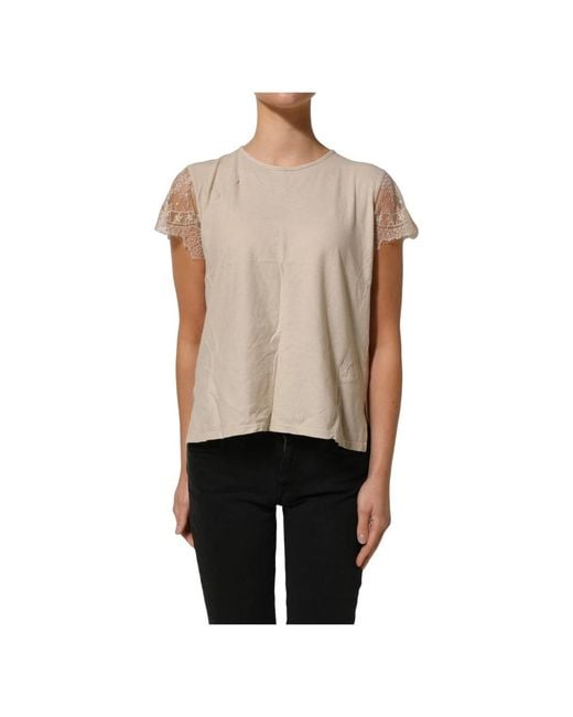 Pink Memories Natural Blouses