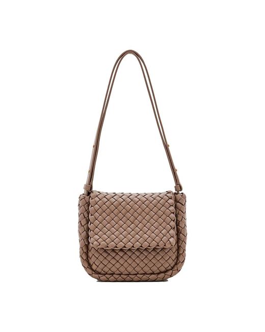 Shoulder Bags di Bottega Veneta in Brown