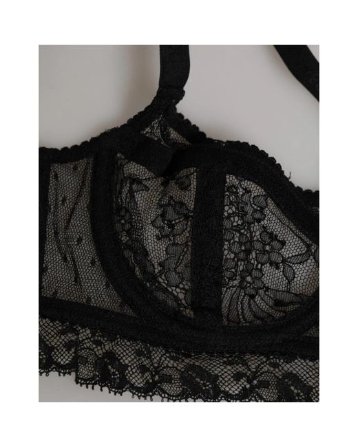 Dolce & Gabbana Black Bras