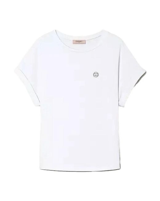 Twin Set White T-Shirts