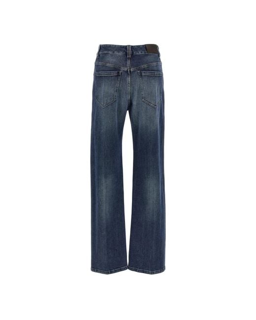 Brunello Cucinelli Blue Wide Jeans