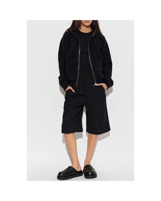 Rick Owens Black Bermudas