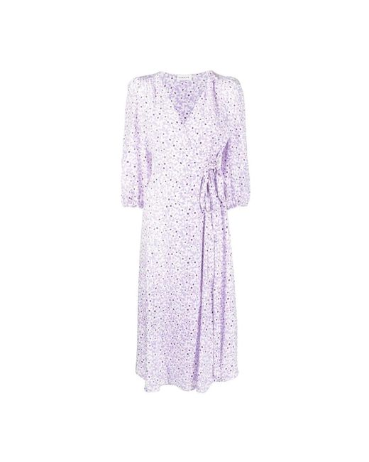 P.A.R.O.S.H. Purple Midi Dresses