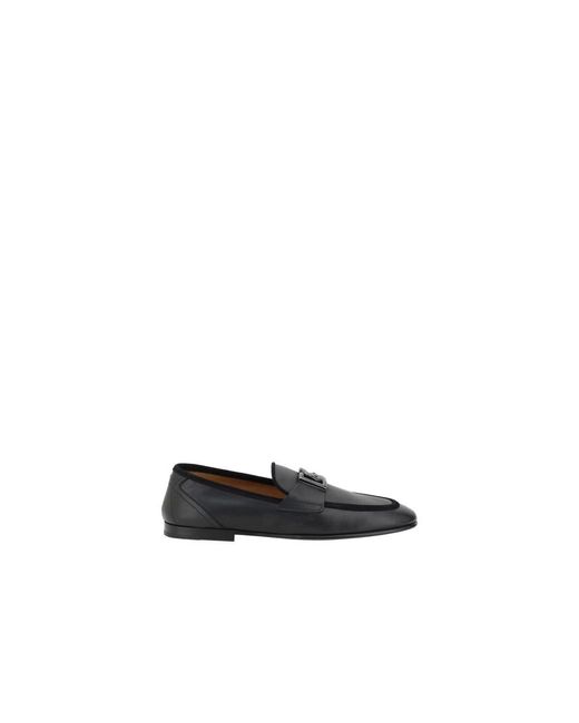 Dolce & Gabbana Black Loafers for men