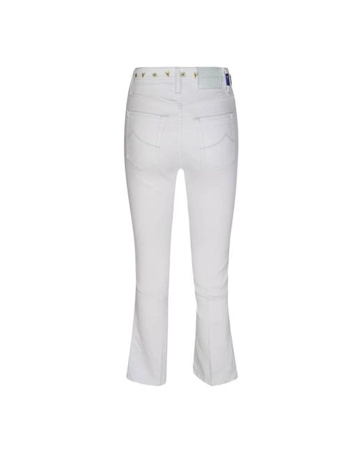 Trousers > cropped trousers Jacob Cohen en coloris White