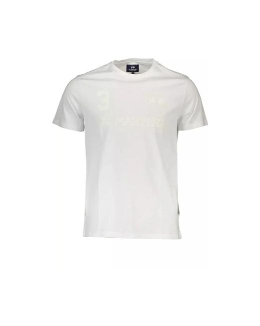 La Martina White T-Shirts for men