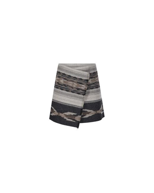 Isabel Marant Gray Short Skirts