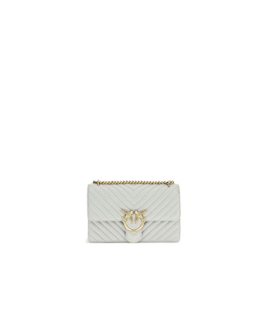 Pinko White Shoulder Bags