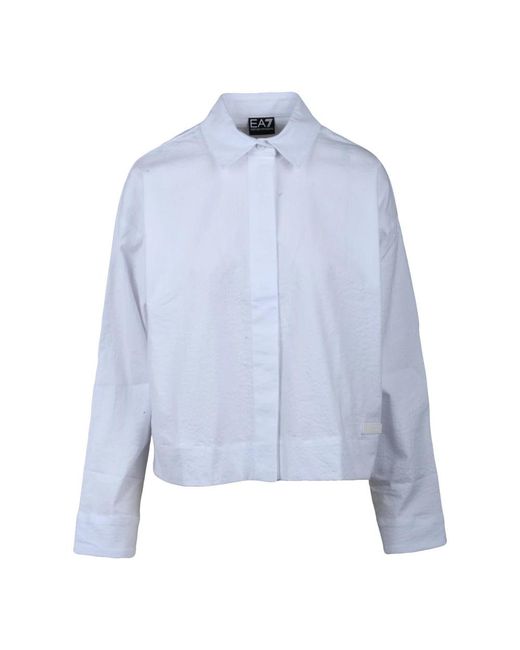 EA7 Blue Camicia Corta