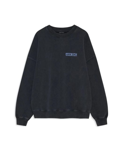 Anine Bing Blue Sweatshirts
