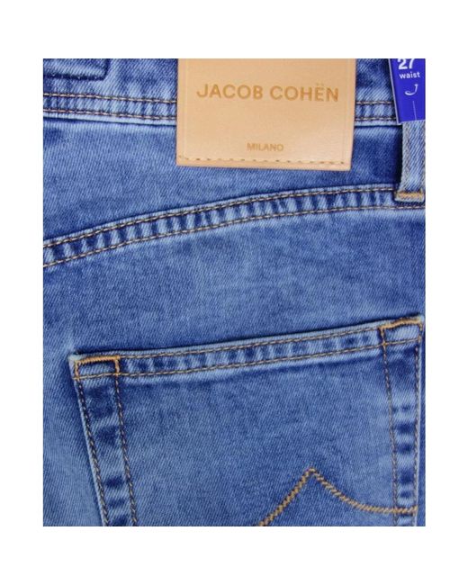 Jacob Cohen Blue Straight jeans