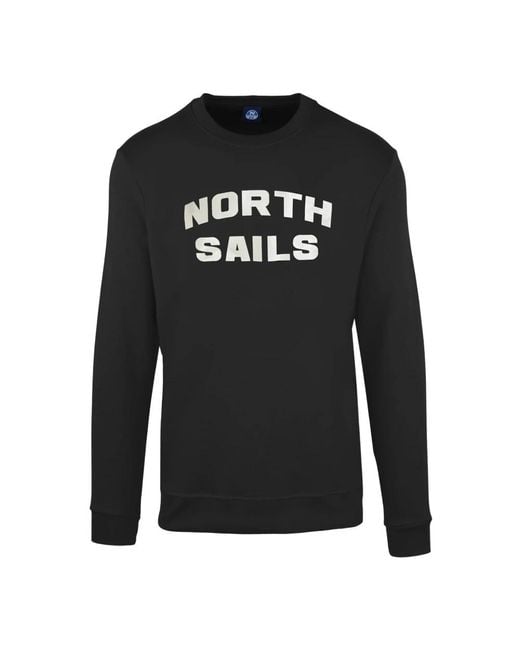 North Sails Black Sweatshirts for men