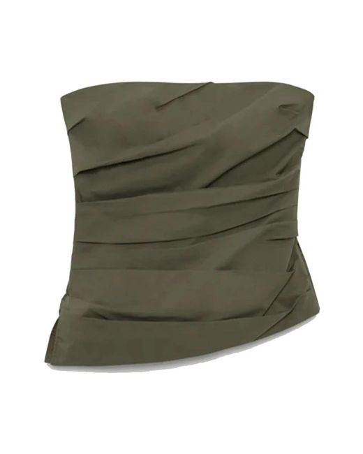 Jonathan Simkhai Green Sleeveless Tops