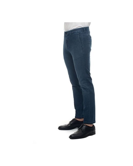 Fay Blue Slim-Fit Jeans for men