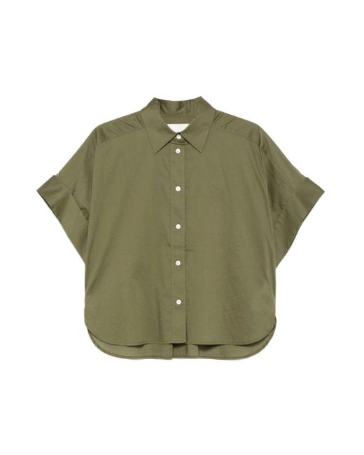 Closed Green Shirts