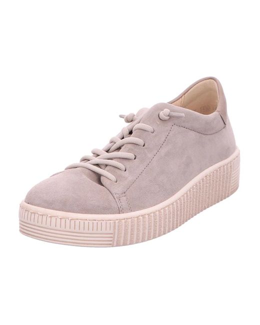 Gabor Pink Low-Top Sneakers