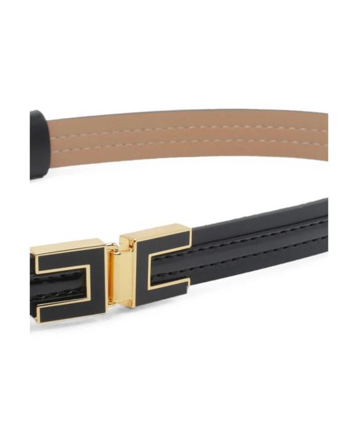 Elisabetta Franchi White Belts