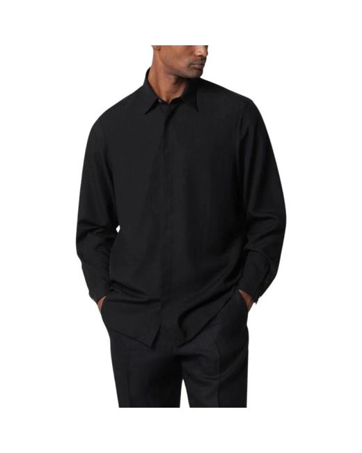 Lardini Black Casual Shirts for men