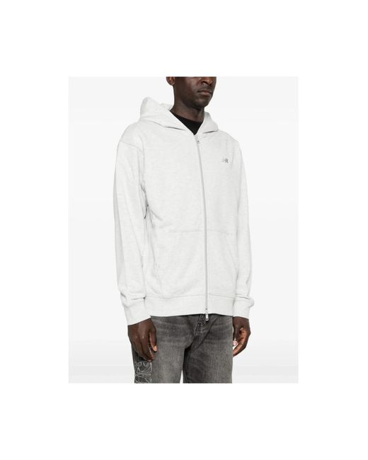 New Balance White Zip-Throughs for men