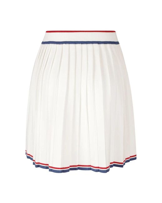 Gcds White Short skirts