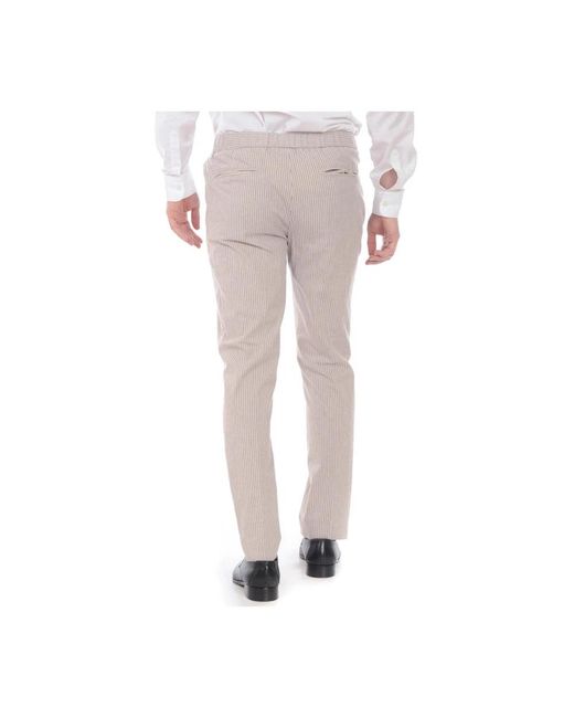 Daniele Alessandrini Pink Suit Trousers for men