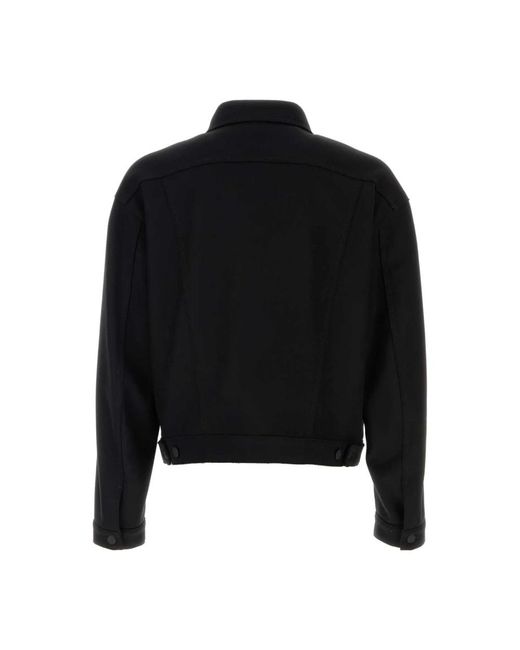 DSquared² Jassen ,Zwart ,Wol Wollen Jean Jacket Met Blazers En Vesten in het Black voor heren