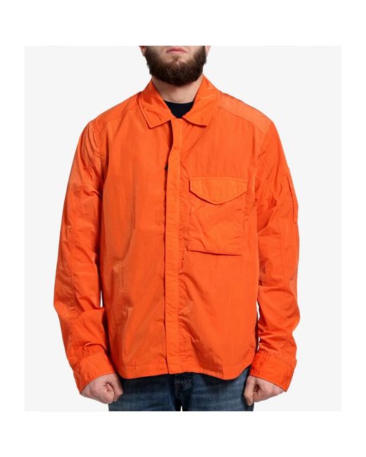C P Company Light Jackets in het Orange voor heren