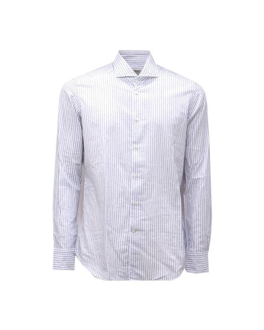 Bagutta Blue Casual Shirts for men