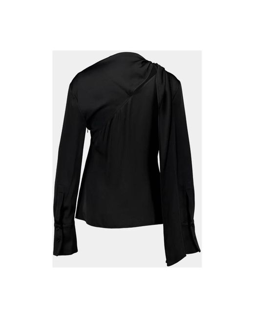 Givenchy Black Blouses