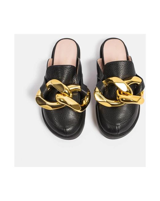 Mules L37 en coloris Black