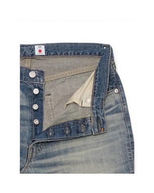 Edwin Blue Loose Fit Jeans for men