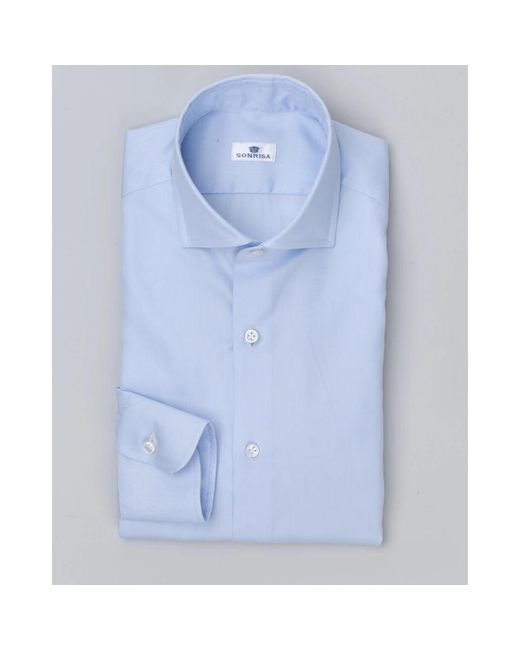 Sonrisa Blue Formal Shirts for men