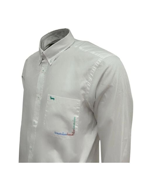 Harmont & Blaine Gray Casual Shirts for men